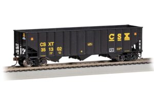 Bachmann USA 18726 3-Bay 100-Ton Hopper - CSX #351302 Ease Up - HO Gauge