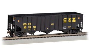 Bachmann USA 18727 3-Bay 100-Ton Hopper - CSX #351318 Ease Up - HO Gauge