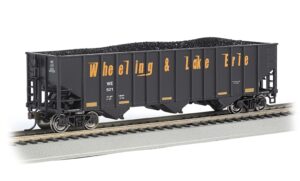 Bachmann USA 18734 3-Bay 100-Ton Hopper - Wheeling & Lake Erie #621 - HO Gauge