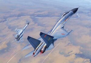 Trumpeter PKTM01662 J-11B PLAAF Chinese Fighter - 1:72 Scale