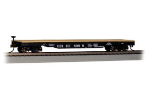 Bachmann USA 17307 52' Flat Car - Erie #8086 - HO Gauge