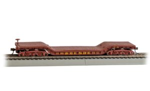 Bachmann USA 18338 52' Centre-Depressed Flat t - Up #50001 - HO Gauge