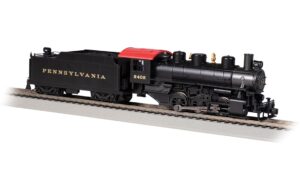Bachmann USA 50410 USRA 0-6-0 & Short Haul Tender W/Smoke - PRR #2402 - HO Gauge