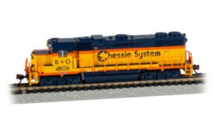Bachmann USA 61752 GP38-2 Diesel - Chessie System #4806 - (Without Dynamic Brakes) - N Gauge