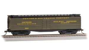 Bachmann USA 75706 Scale 50' Express Reefer - D&RGW #1613 - HO Gauge