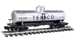Bachmann USA 95006 Single Dome Tank Cars - Texaco #7924 - LS Gauge
