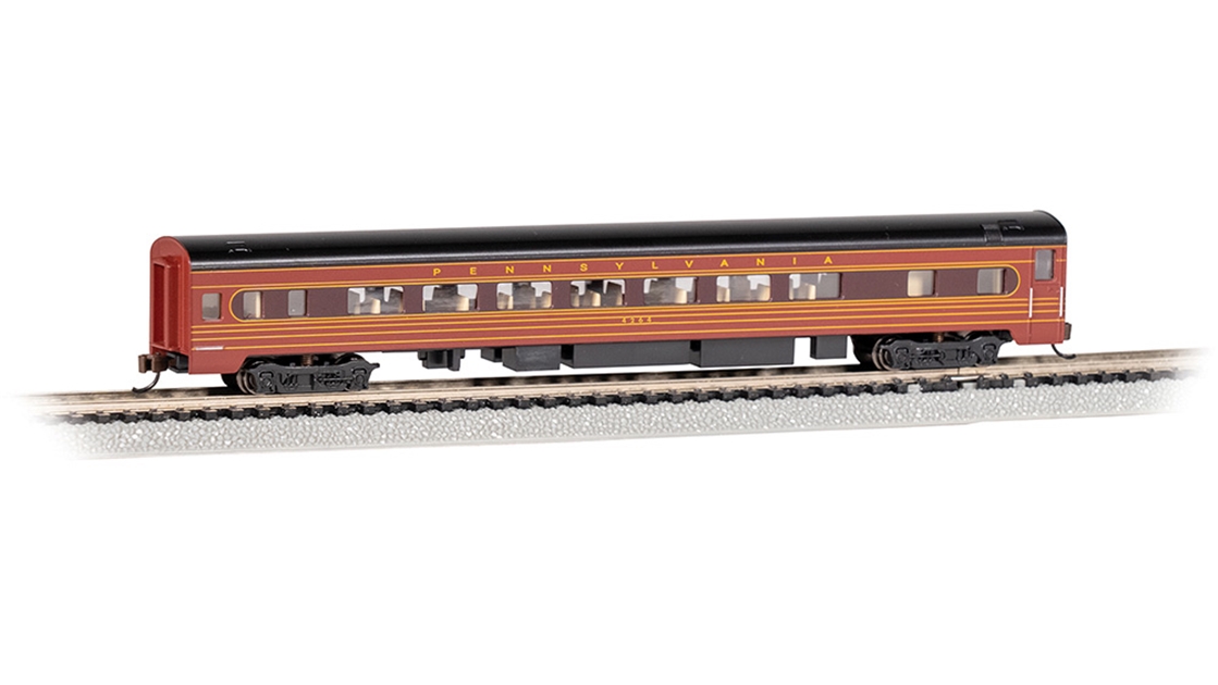 Bachmann USA 14258 85' Smooth-Side Coach - PRR #4264-Fleet Of Modernism - N Gauge