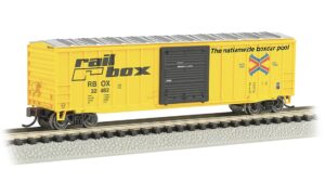 Bachmann USA 19670 ACF 50'6" Outside-Braced Slidng Door Boxcar - Railbox #32482 - N Gauge