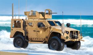I Love Kit PKLK63558 US Army M1278A1 JLTV Heavy Guns Carrier Modification w/ MCTAGS - 1:35 Scale