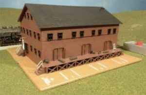Bachmann USA 46902 N Steam Whistle in Freight Station - 1:160 Scale