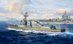 I Love Kit PKLK62009 US Navy USS Oscar Austin DDG-79 Destroyer - 1:200 Scale