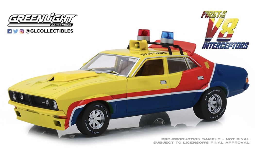 Greenlight GL13574 First Of The V8 Interceptors (1979) - 1974 Ford Falcon - 1:18 Scale