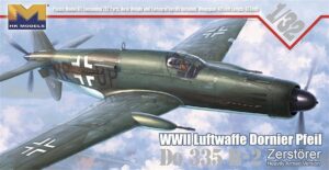 HK Models PKHK01E07 German Air Force Dornier Do 335 'Pfeil' B-2 Zerstörer Fighter Aircraf - 1:32 Scale