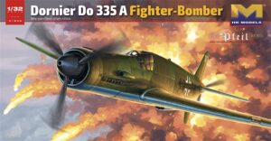 HK Models PKHK01E08 German Air Force Dornier Do 335 A Fighter Aircraft - 1:32 Scale