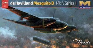 HK Models PKHK01E15 RAF Mosquito B Mk IV PR Mk I/IV Bomber Aircraft - 1:32 Scale