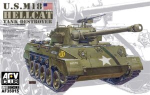 AFV Club PKAF35015 US Army M18 Hellcat Tank Destroyer - 1:35 Scale