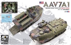 AFV Club PKAF35S67 USMC/ROC AAVP-7A1 w/ EAAK & interior, ca.1989-present - 1:35 Scale