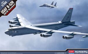 Academy PKAY12622 US Air Force B-52H Stratofortress 20th BS "Buccaneers" Bomber Aircraft - 1:144 Scale