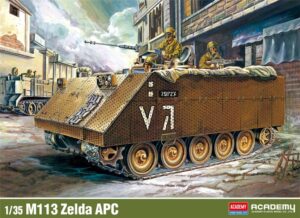 Academy PKAY13557 Israeli Army IDF M113 Zelda Armoured Personnel Carrier - 1:35 Scale