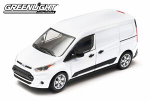 Greenlight GL86044 2014 Ford Transit Connect (V408) - White - 1:43 Scale