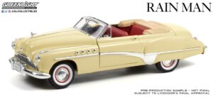 Greenlight GL13616 Rain Man (1988 film) Charlie Babbitts 1949 Buick Roadmaster - 1:18 Scale