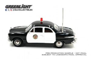 Greenlight GL86642 1949 Ford Custom - Los Angeles Police Department (LAPD) - 1:43 Scale