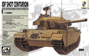 AFV Club PKAF35159 Israeli Army Centurion Mk 5 Six Day War Main Battle Tank - 1:35 Scale
