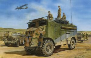 AFV Club PKAF35235 Rommel's Mammoth DAK AEC Armoured Command Vehicle - 1:35 Scale