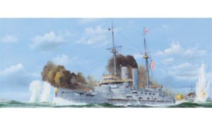 I Love Kit PKLK62004 Japanese Navy Mikasa 1905 Battleship - 1:200 Scale