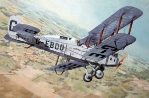 Roden PKROD435 British Royal Air Force De Havilland D.H.9 WWI Bomber Aircraft - 1:48 Scale