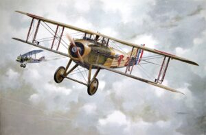 Roden PKROD604 French Air Force SPAD VIIc.1 WWI Fighter Aircraft - 1:32 Scale