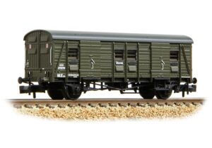 Graham Farish 374-419 SR CCT Covered Carriage Truck BR Departmental Olive Green - N Gauge