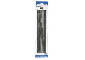 Bachmann USA 44137 E-Z Command DCC #6 Single Crossover Turnout - Left - HO Gauge