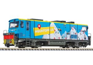 Liliput L142111 Diesel Locomotive D16, "MOUNTOPOLIS" (Winter), Zillertalbahn, Ep.VI - HOe Gauge