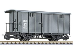 Liliput L245010 Goods Wagon, Gw/s 104, Zillertalbahn Grey, Ep.III - HOe Gauge