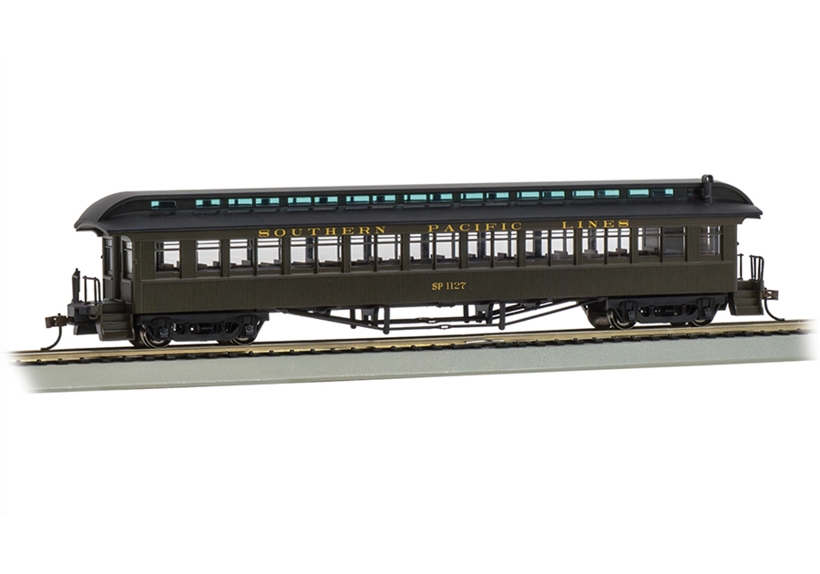 Bachmann USA 12805 60' 1900'S Passenger Car (S.Pacific #1127) - HO Gauge
