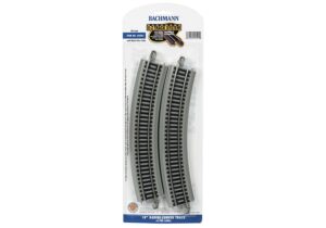 Bachmann USA 44501 18' Radius Curved Track (4/Card) - HO Gauge