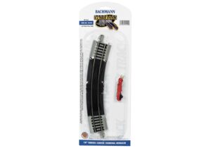 Bachmann USA 44502 18' Radius Curved Terminal Rerailer with Wire (1/Card) - HO Gauge