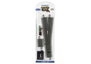 Bachmann USA 44566 #5 Turnout Right (1/Card) - HO Gauge
