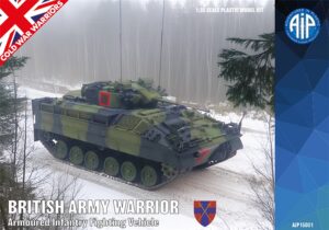 AIP AIP15001 British Army Warrior Armoured Infantry Fighting Vehicle - 1:35 Scale