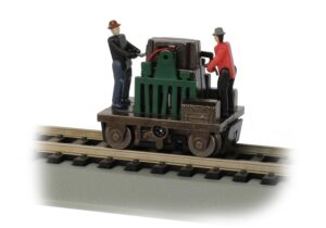 Bachmann USA 46227 Gandy Dancer - Green - HO Gauge
