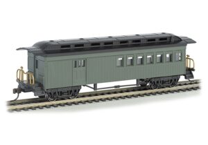 Bachmann USA 13505 1860 - 1880 Combine - Painted, Unlettered - Green - HO Gauge