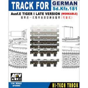 AFV Club PKAF35093 Tiger I Late Workable Track - 1:35 Scale