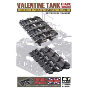 AFV Club PKAF35197 Valentine Mk I Workable Track - 1:35 Scale