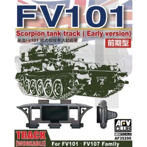 AFV Club PKAF35290 British FV101 Scorpion Workable Track (Early) - 1:35 Scale