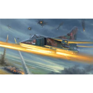 Trumpeter PKTM05803 Soviet Air Force MiG-27M Flogger J Ground-Attack Aircraft - 1:48 Scale