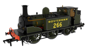 Rapido 810007 LB&SCR D1 0-4-2T - No. B266 - Southern Railway Lined Olive Green - OO Gauge (DCC Ready)