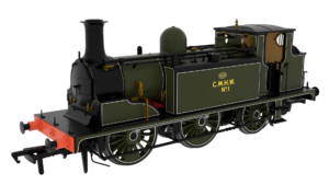 Rapido 810013 LB&SCR D1 0-4-2T - No. 1 'James Fryars' - Whittingham Hospital Railway Lined Olive Green - OO Gauge (DCC Ready)