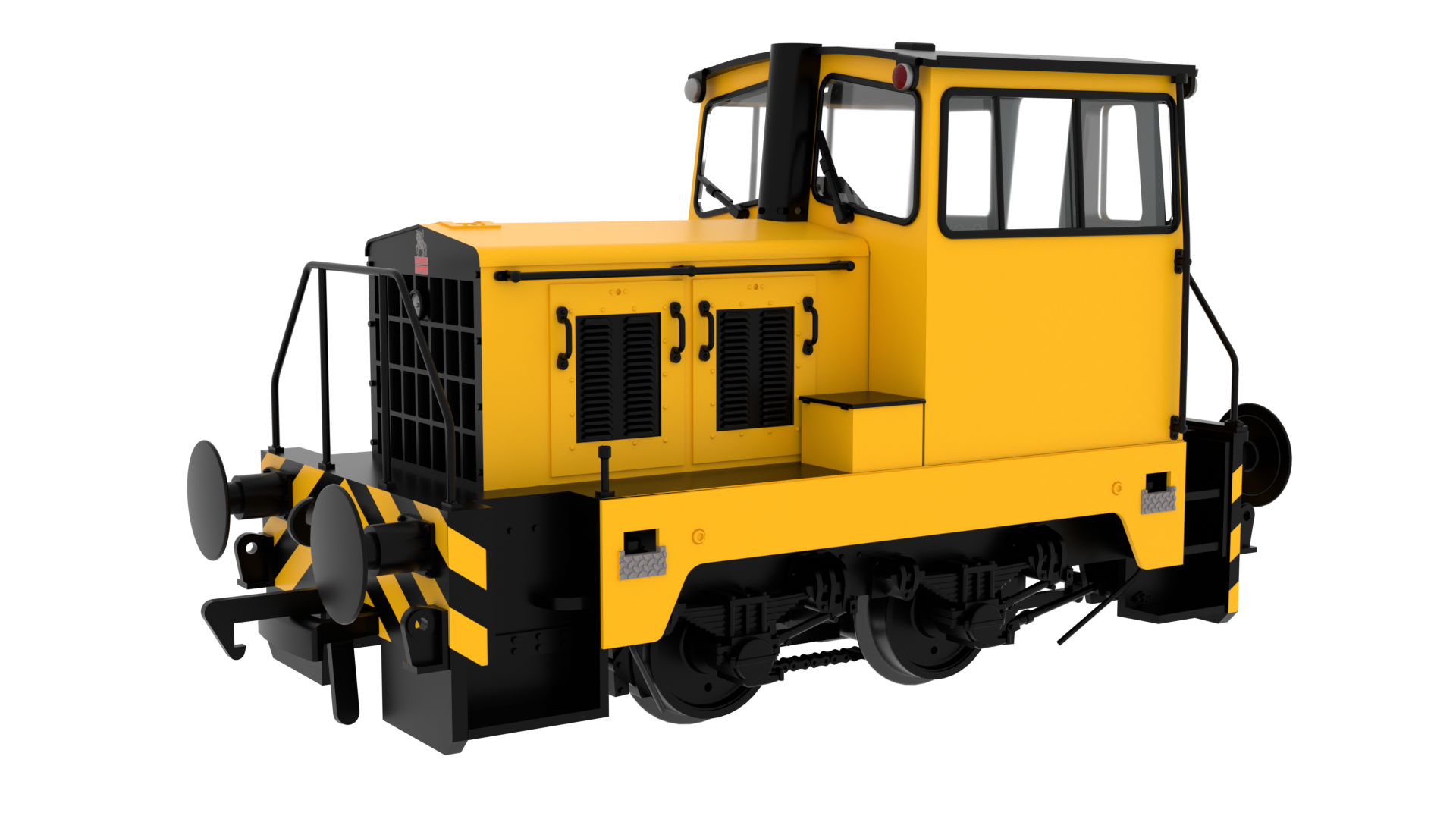 Rapido 949301 Thomas Hill Sentinel Rebuild 4wDH - Works No. 111c - Yellow & Black with Wasp Stripes (as preserved) - OO Gauge (DCC Ready)