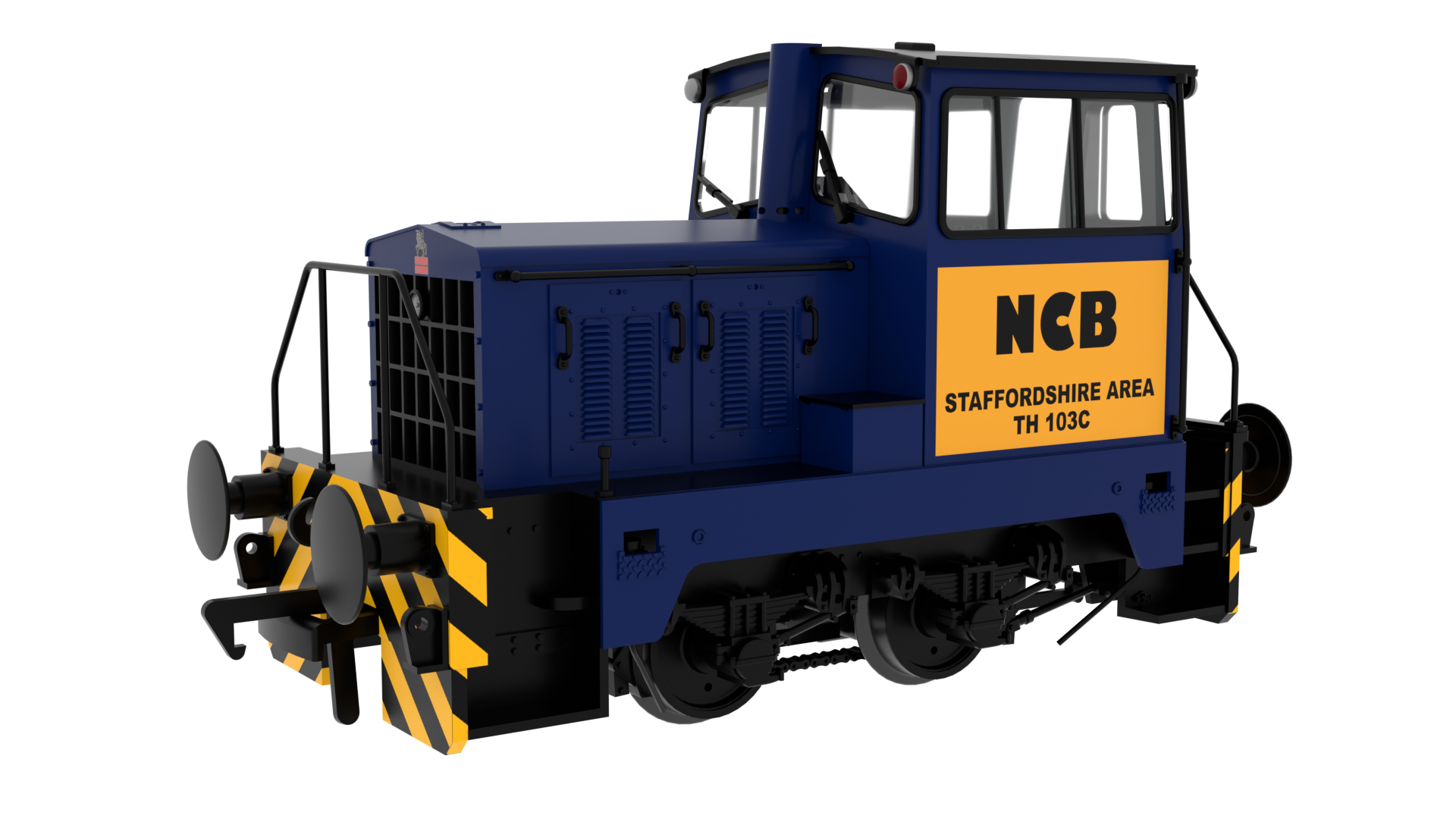 Rapido 949303 Thomas Hill Sentinel Rebuild 4wDH - Works No. 103c - NCB Blue (as preserved) - OO Gauge (DCC Ready)